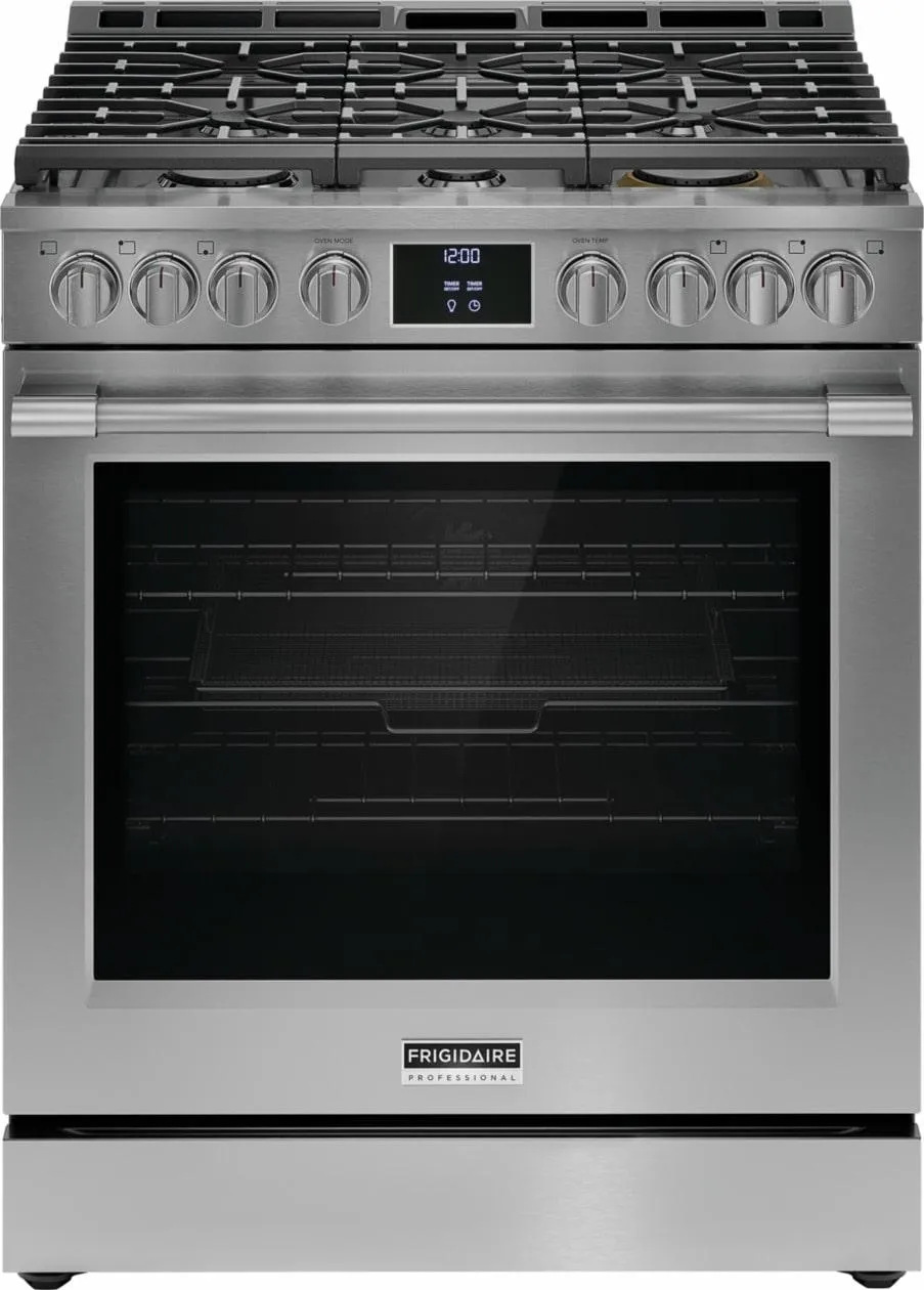 Frigidaire PCFG3080AF Frigidaire Professional 30" Gas Range With No Preheat And Air Fry