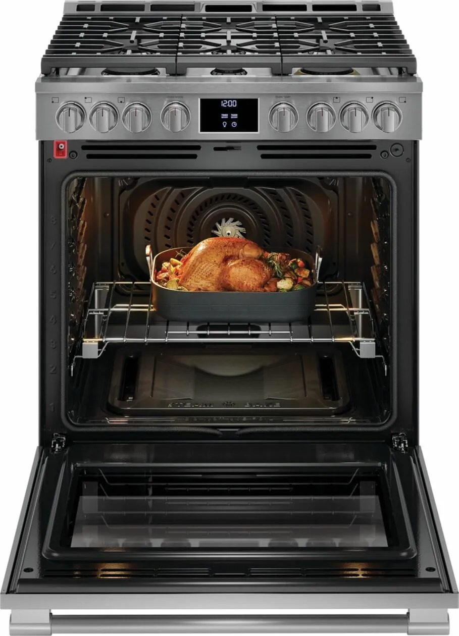 Frigidaire PCFG3080AF Frigidaire Professional 30" Gas Range With No Preheat And Air Fry