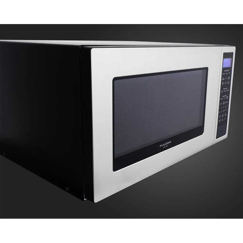 Fulgor Milano 24 in. 400 Series Counter-top Microwave in Stainless Steel (F4MWO24S1)