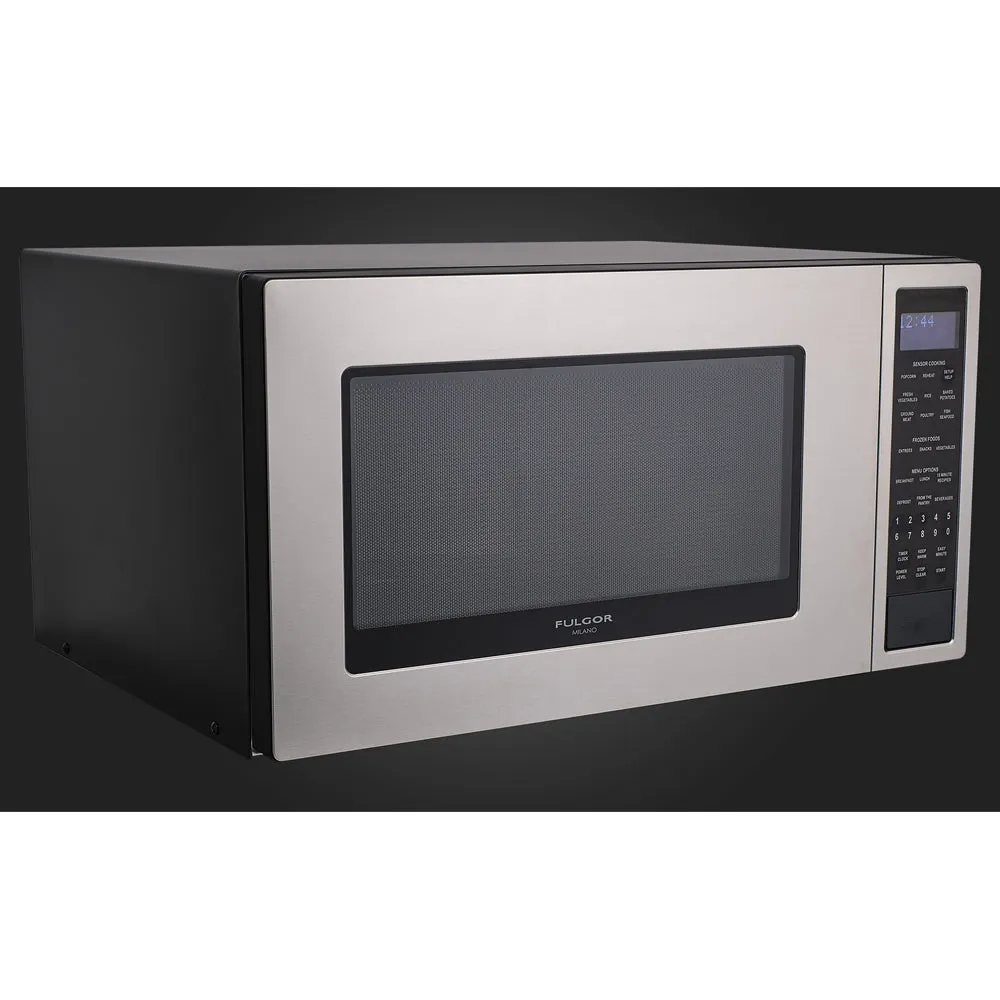 Fulgor Milano 24 in. 400 Series Counter-top Microwave in Stainless Steel (F4MWO24S1)