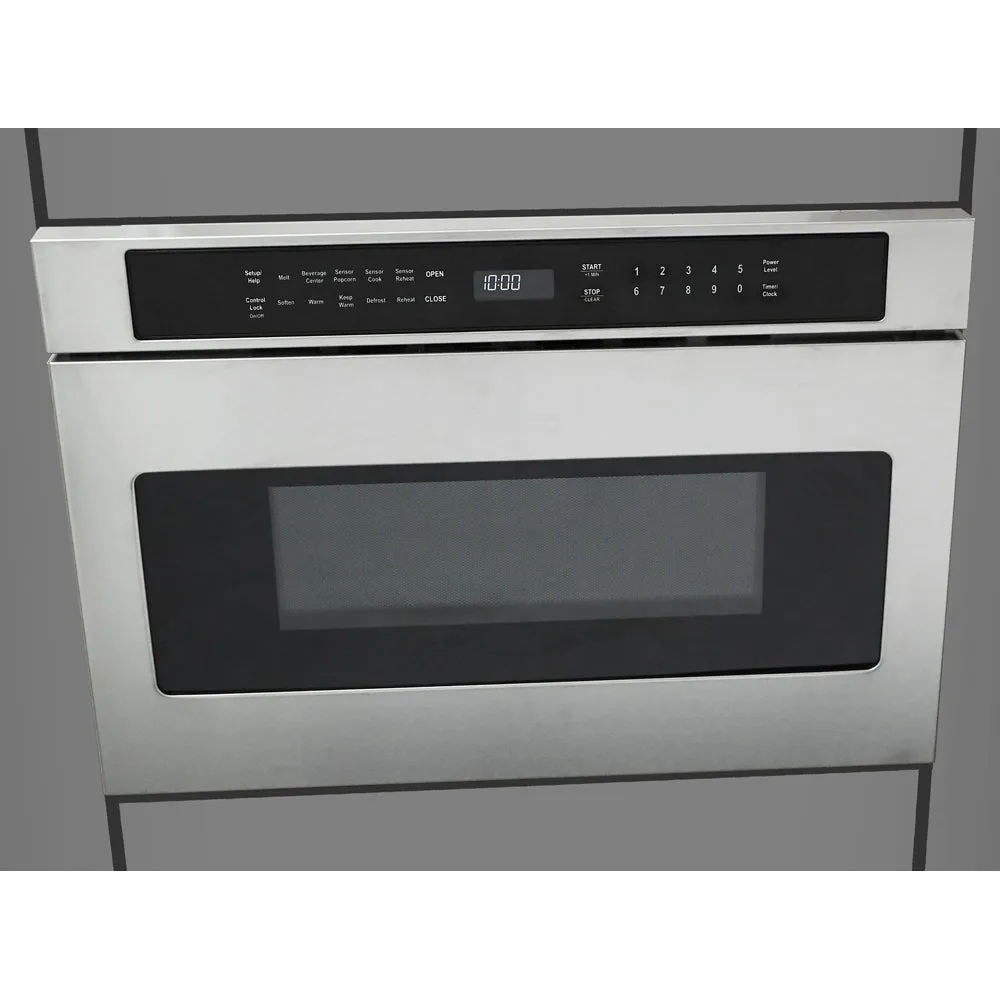 Fulgor Milano 24 in. 700 Series Built-In Microwave Drawer (F7DMW24S2)