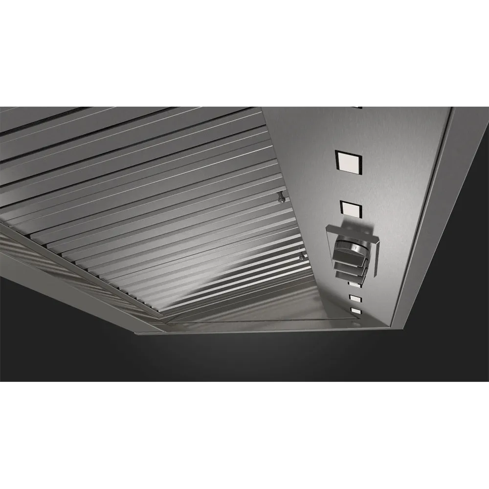 Fulgor Milano 48 in. 1000 CFM Professional Wall Mount Range Hood in Stainless Steel (F6PC48DS1)