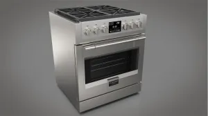 Fulgor Milano F6PDF304S1 30" Dual Fuel Pro Range