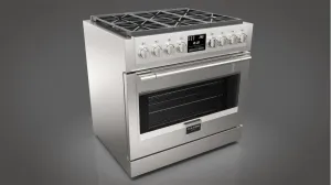 Fulgor Milano F6PDF366S1 36" Dual Fuel Pro Range