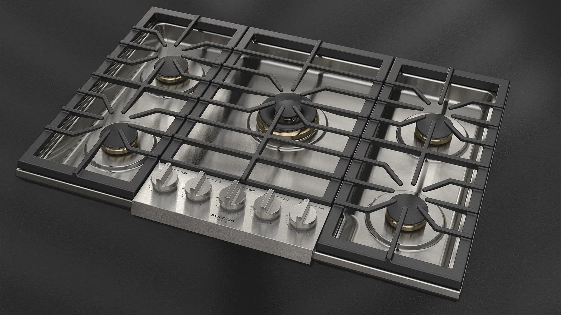 Fulgor Milano F6PGK305S2 30" Pro Gas Cooktop