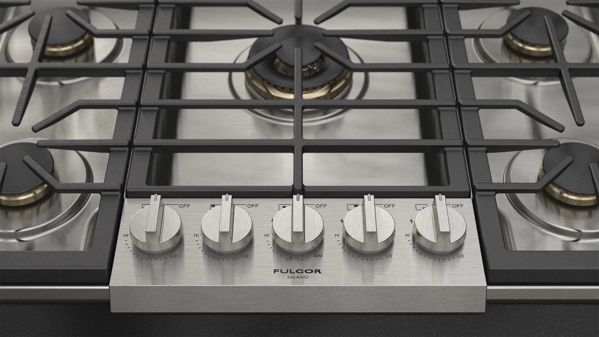 Fulgor Milano F6PGK305S2 30" Pro Gas Cooktop