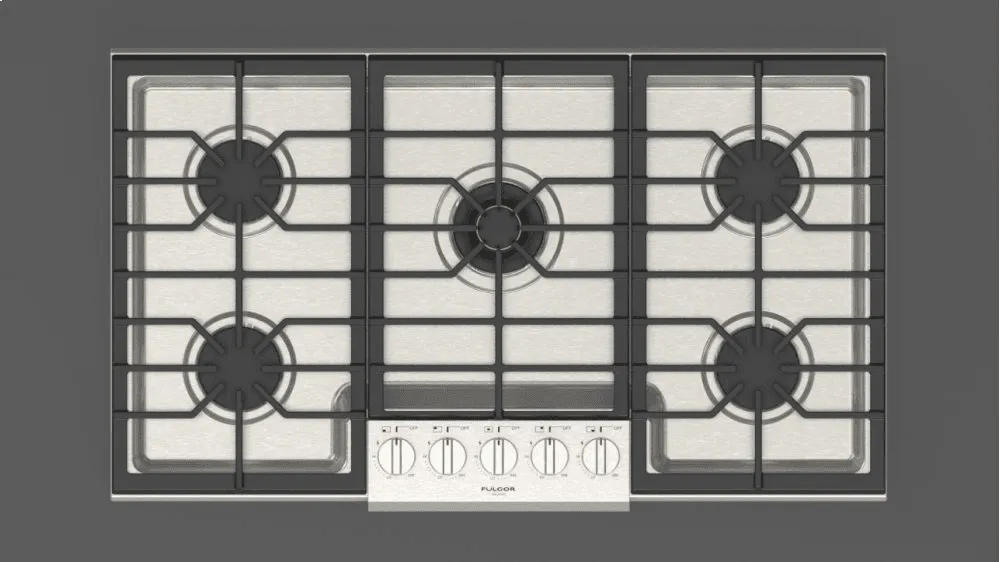 Fulgor Milano F6PGK365S1 36" Pro Gas Cooktop