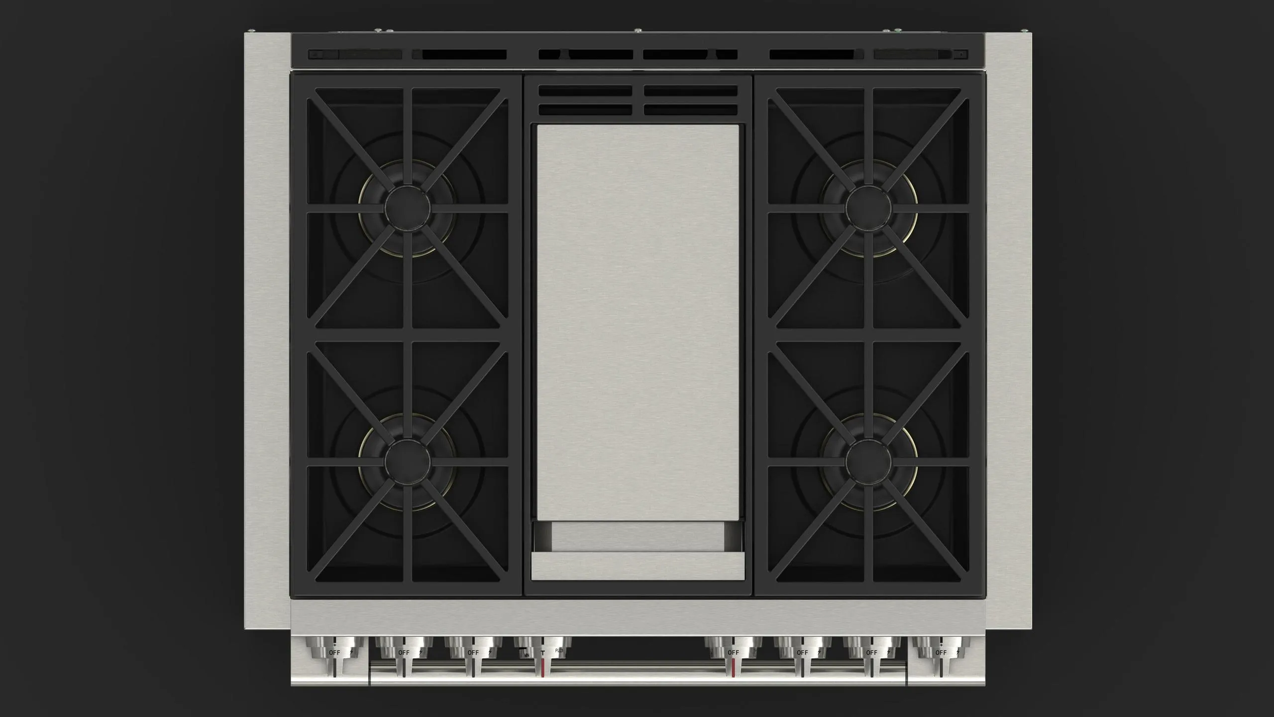 Fulgor Milano F6PGR364GS2 Sofia 36 Pro All Gas Range With Griddle