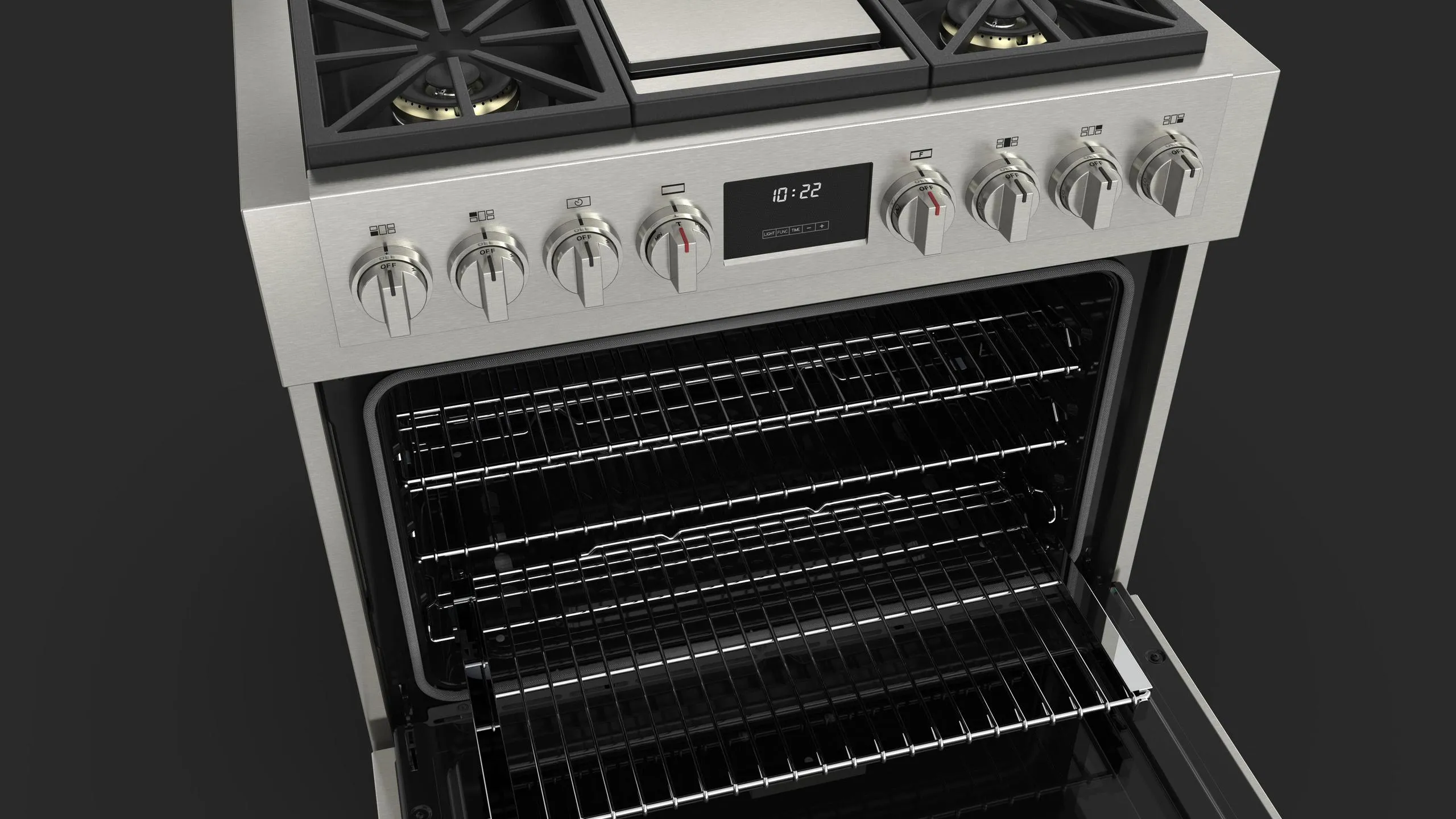 Fulgor Milano F6PGR364GS2 Sofia 36 Pro All Gas Range With Griddle