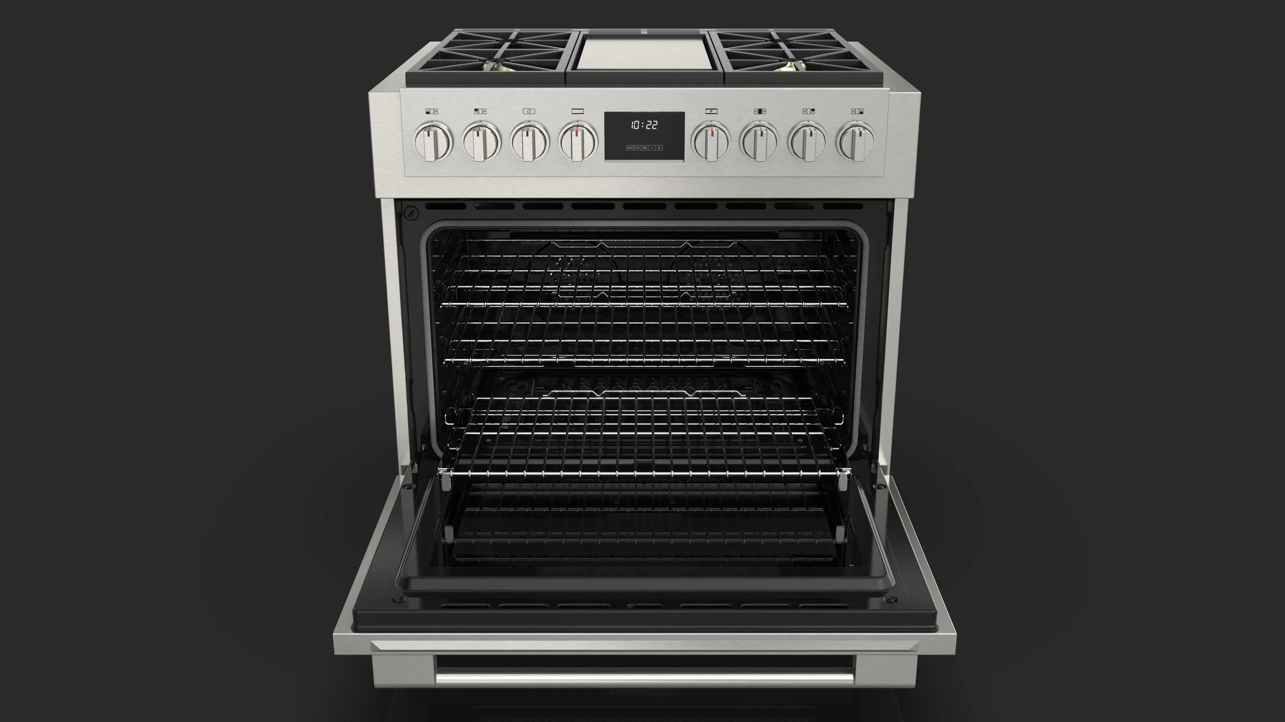 Fulgor Milano F6PGR364GS2 Sofia 36 Pro All Gas Range With Griddle
