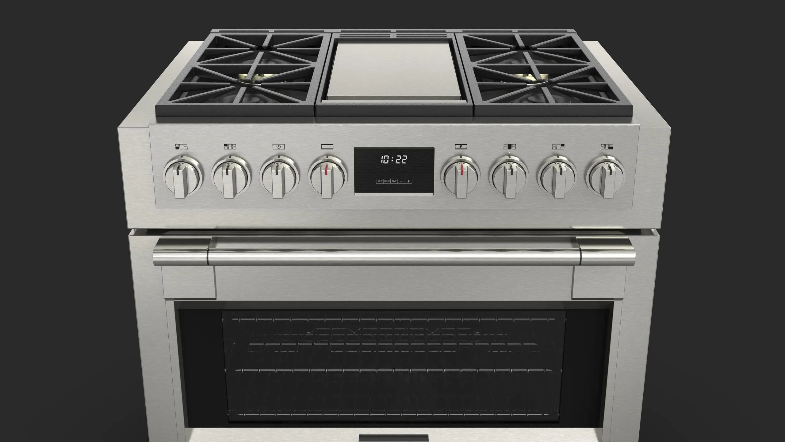 Fulgor Milano F6PGR364GS2 Sofia 36 Pro All Gas Range With Griddle