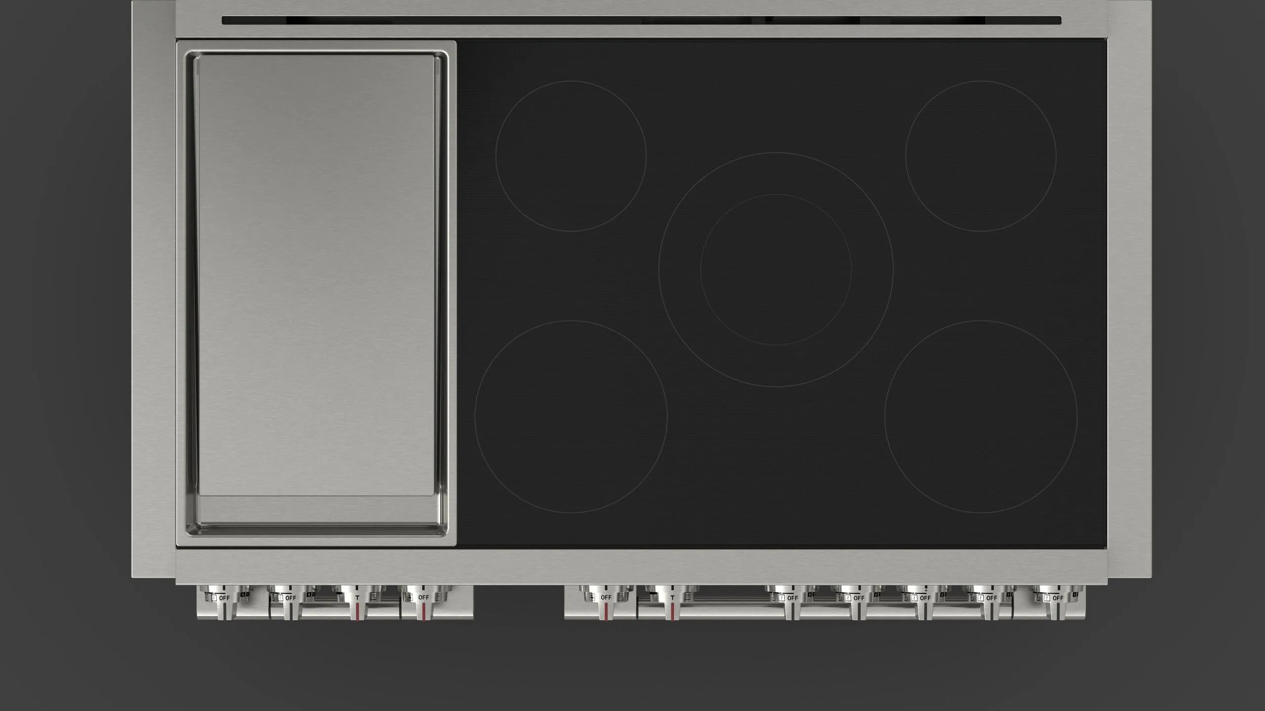Fulgor Milano F6PIR485GS1 Sofia 48 Pro Induction Range With Griddle