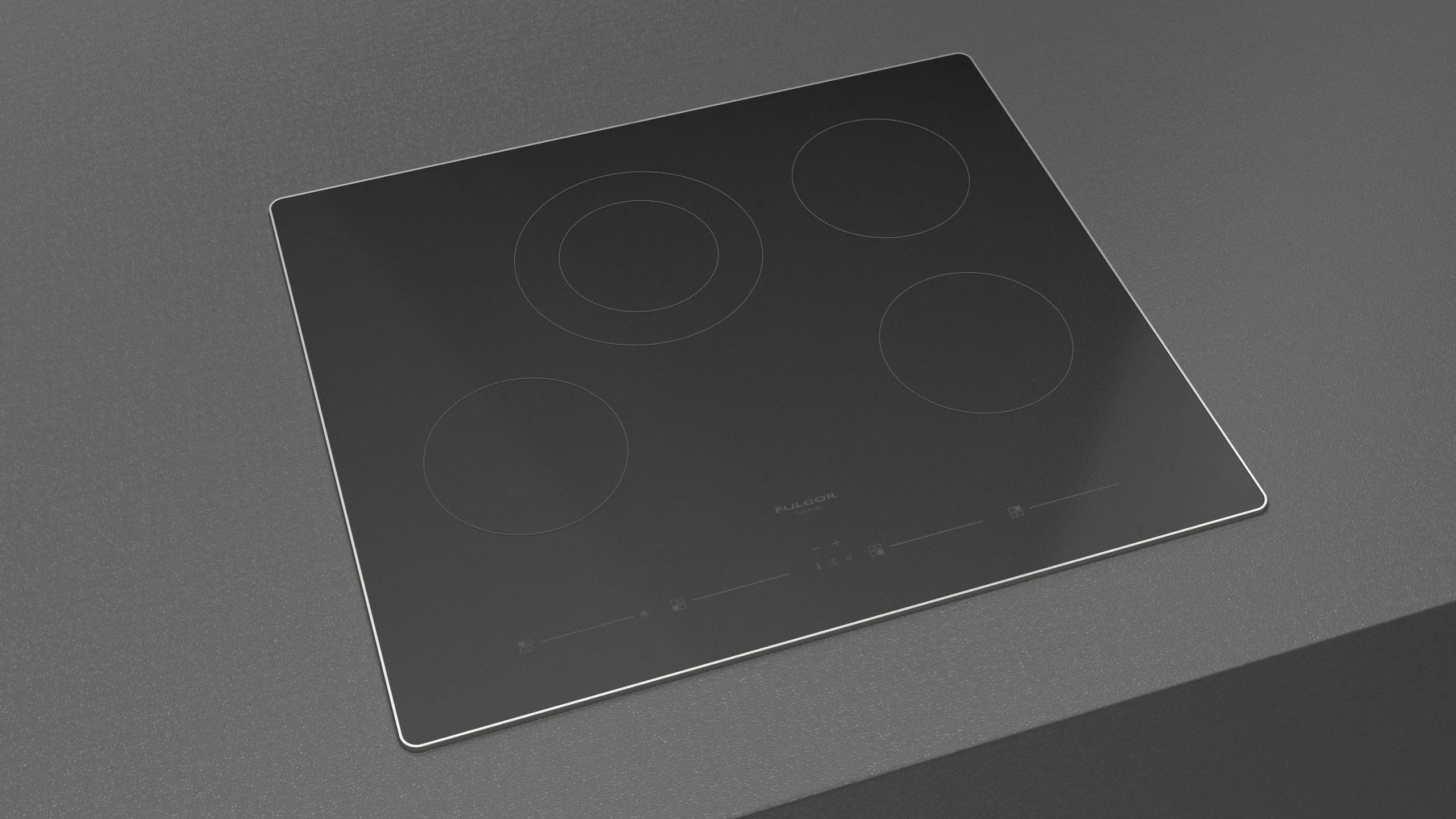 Fulgor Milano F7RT24S1 24" Vetroceramic Cooktop