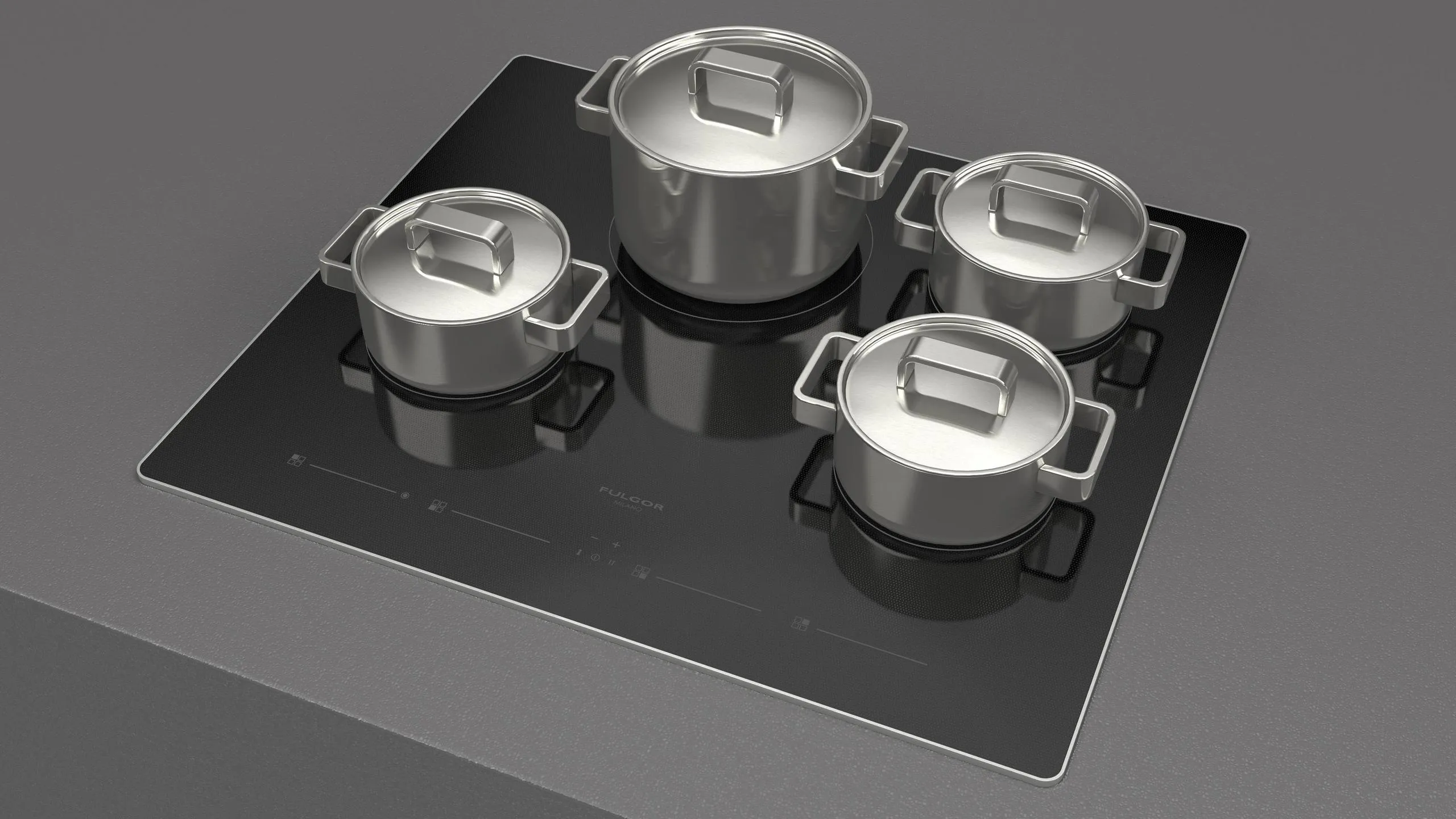 Fulgor Milano F7RT24S1 24" Vetroceramic Cooktop