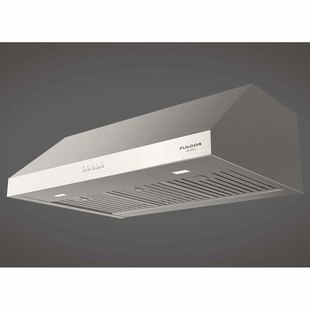 Fulgor Milano 30 in. 450 CFM Under Cabinet Range Hood in Stainless Steel (F4UC30S1)