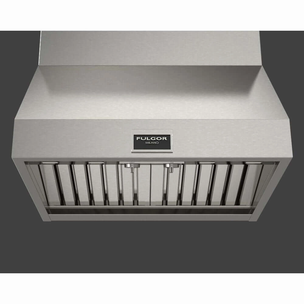 Fulgor Milano 30 in. 600 CFM Professional Under Cabinet Range Hood with Knob Control in Stainless Steel (F6PH30S2)