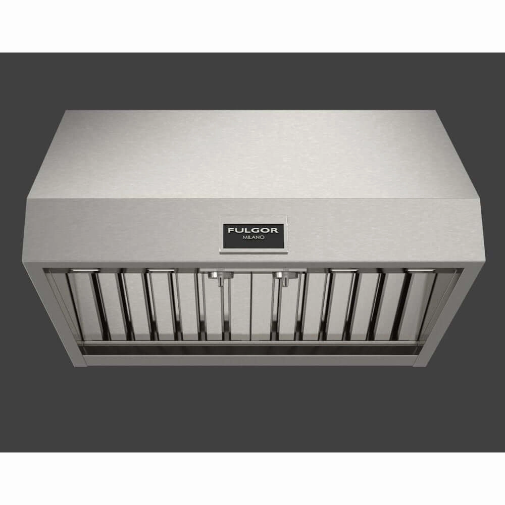 Fulgor Milano 30 in. 600 CFM Professional Under Cabinet Range Hood with Knob Control in Stainless Steel (F6PH30S2)