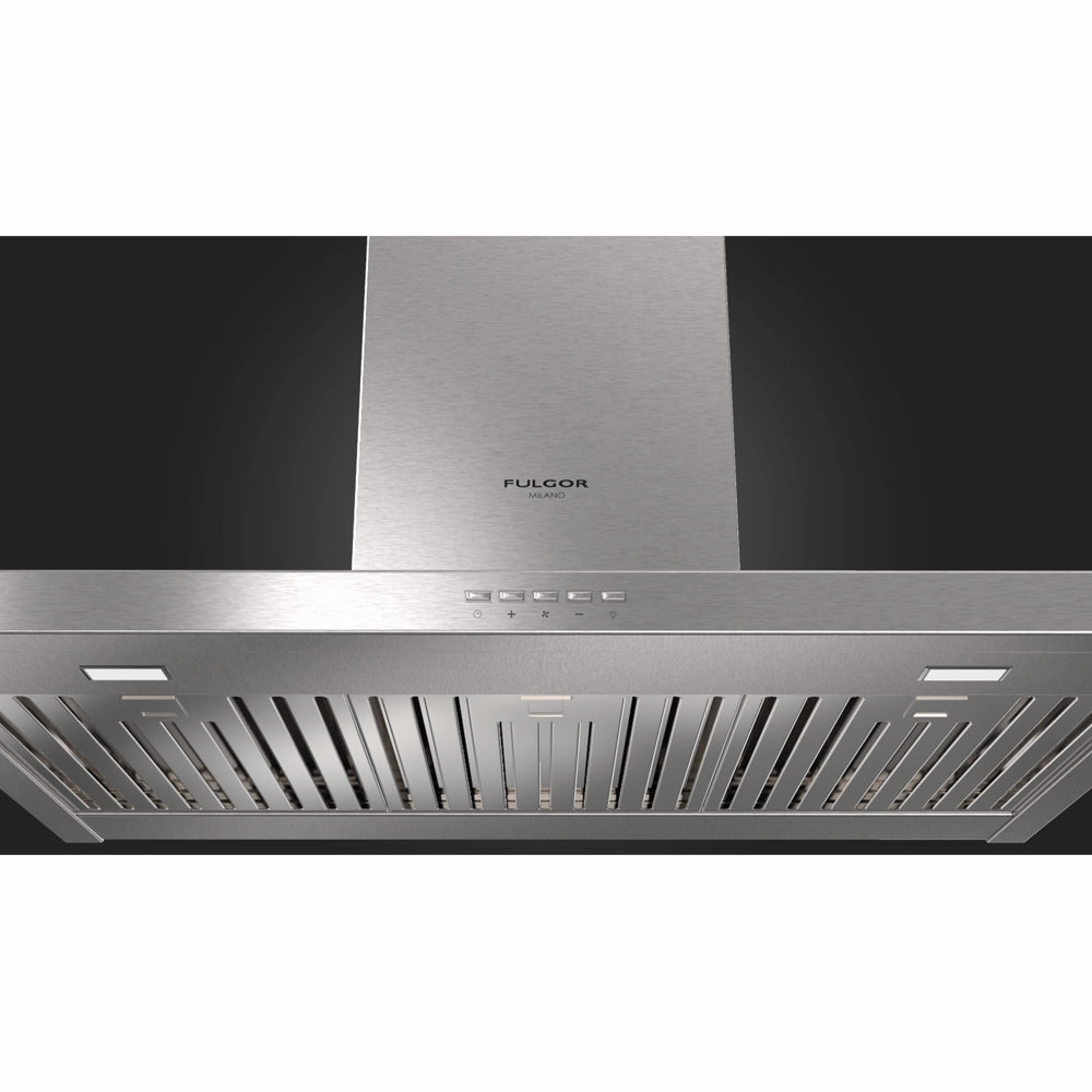 Fulgor Milano 30 in. 600 CFM Wall Mount Range Hood in Stainless Steel (F4CW30S1)