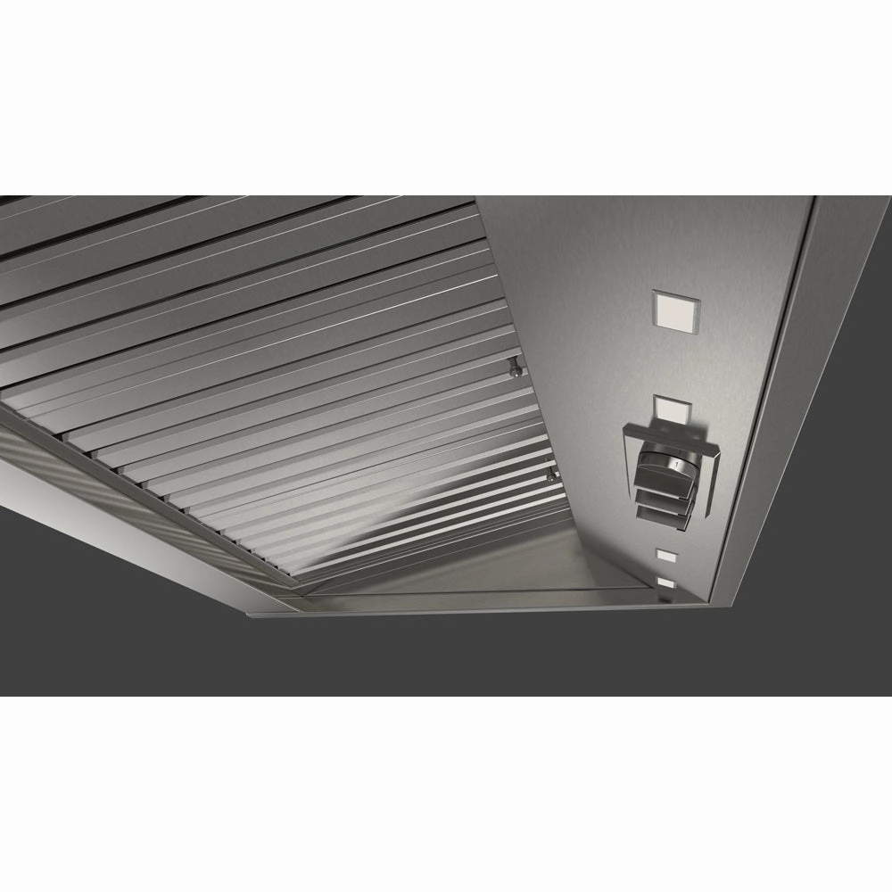 Fulgor Milano 36 in. 1000 CFM Professional Under Cabinet Range Hood with Knob Control in Stainless Steel (F6PH36DS1)
