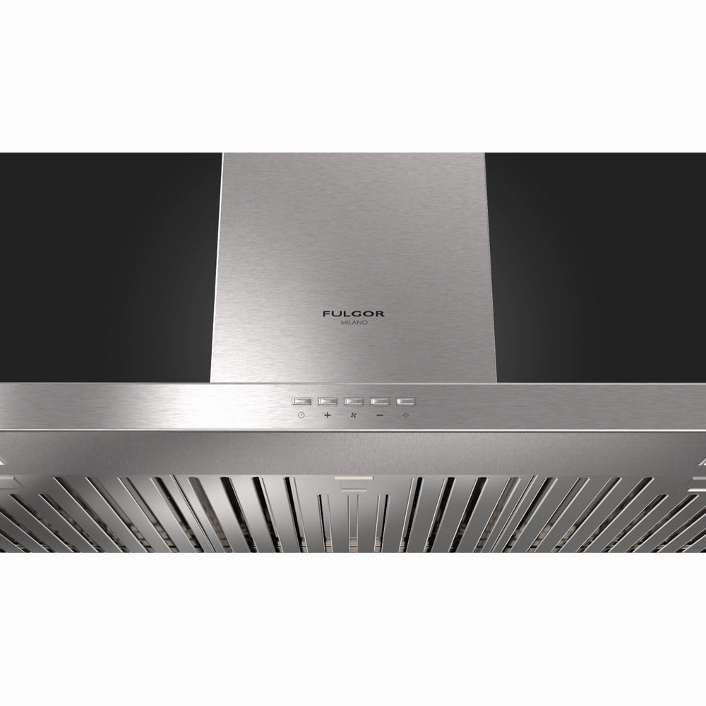 Fulgor Milano 36 in. 600 CFM Wall Mount Range Hood in Stainless Steel (F4CW36S1)