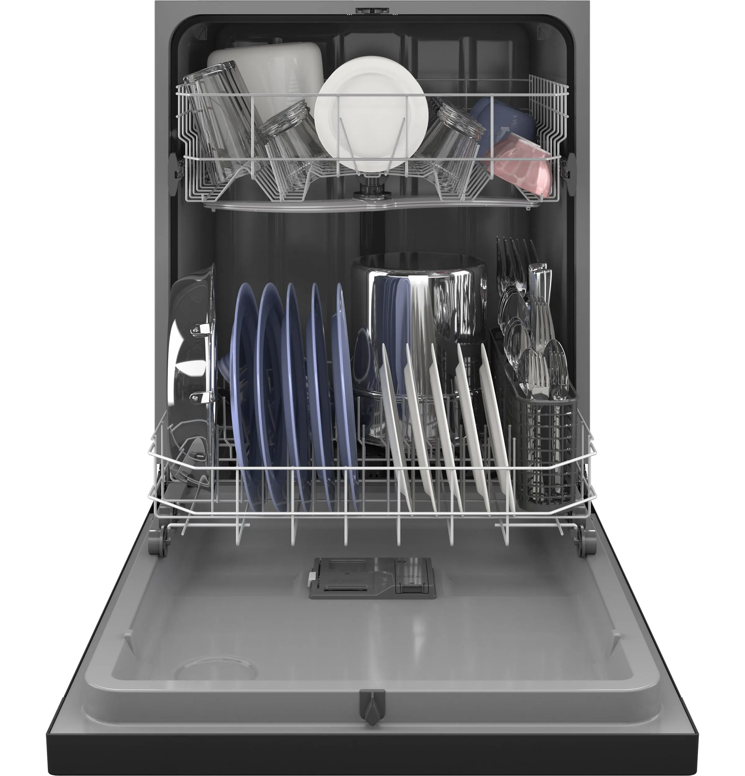 Ge Appliances GDF510PGRBB Ge Dishwasher With Front Controls