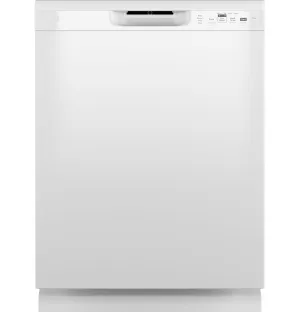 Ge Appliances GDF510PGRWW Ge Dishwasher With Front Controls
