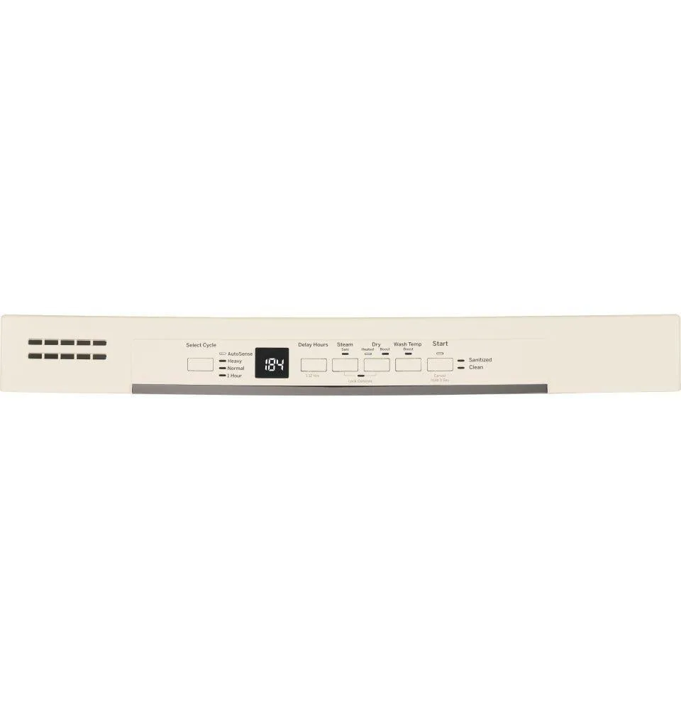 Ge Appliances GDF530PGMCC Ge Front Control With Plastic Interior Dishwasher With Sanitize Cycle & Dry Boost