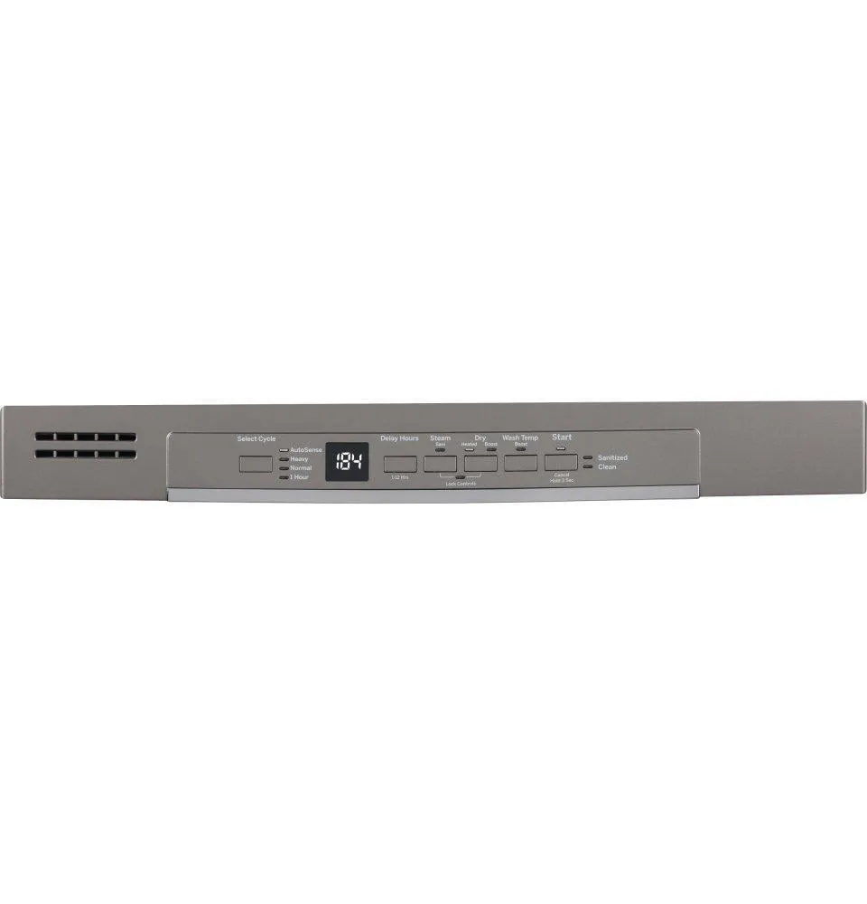 Ge Appliances GDF530PMMES Ge Front Control With Plastic Interior Dishwasher With Sanitize Cycle & Dry Boost