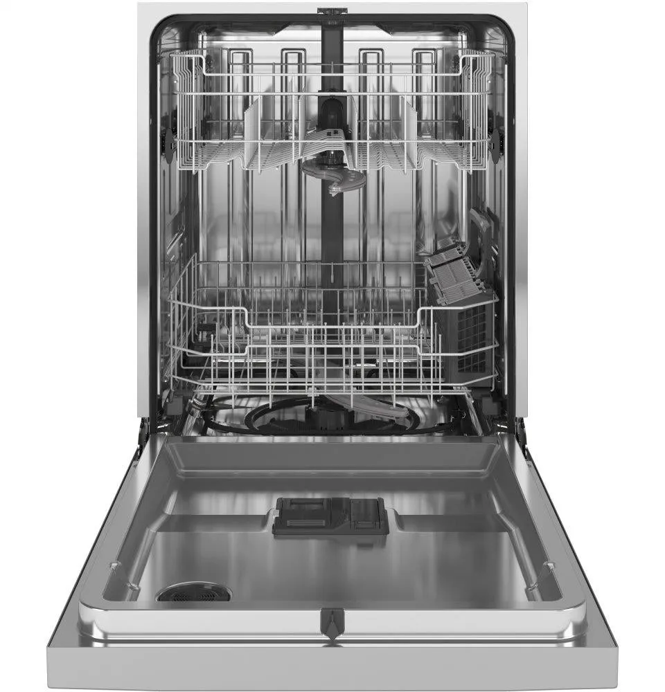 Ge Appliances GDF565SSNSS Ge Front Control With Stainless Steel Interior Dishwasher With Sanitize Cycle & Dry Boost