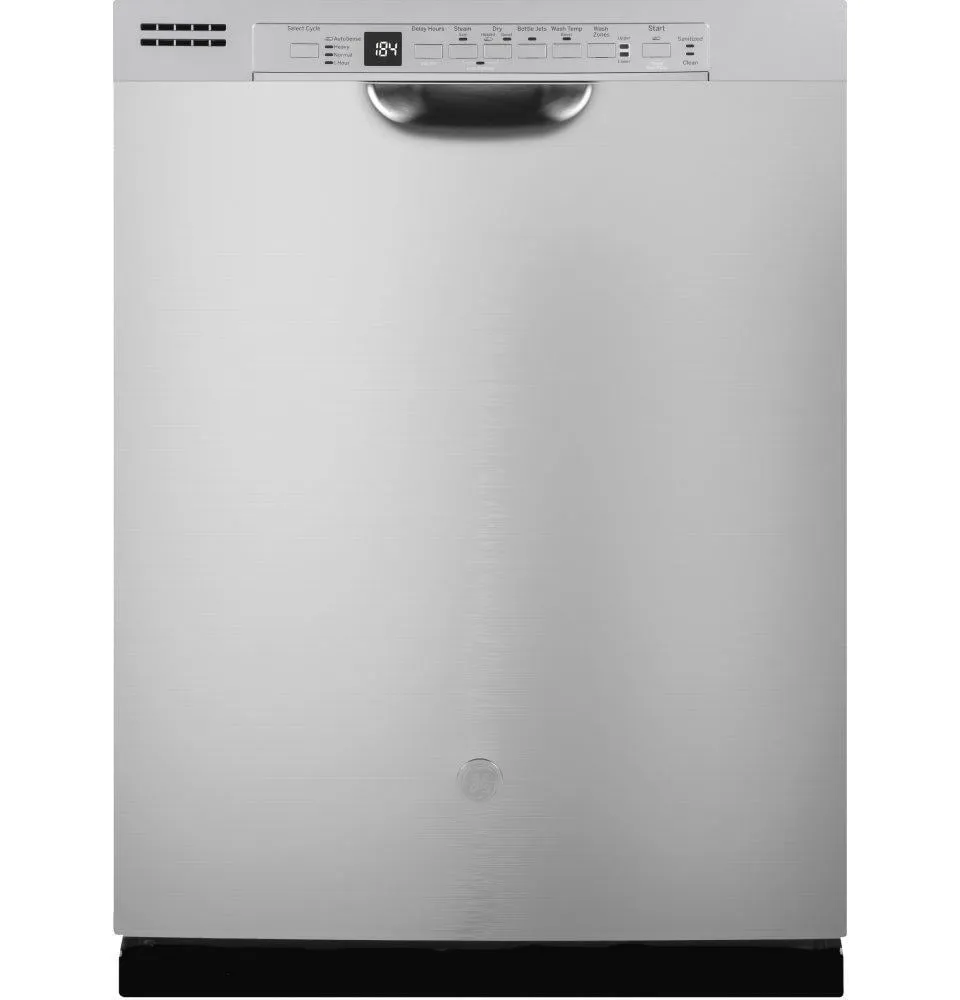 Ge Appliances GDF630PSMSS Ge Front Control With Plastic Interior Dishwasher With Sanitize Cycle & Dry Boost