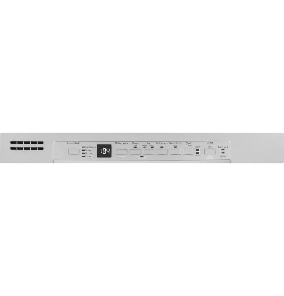 Ge Appliances GDF630PSMSS Ge Front Control With Plastic Interior Dishwasher With Sanitize Cycle & Dry Boost