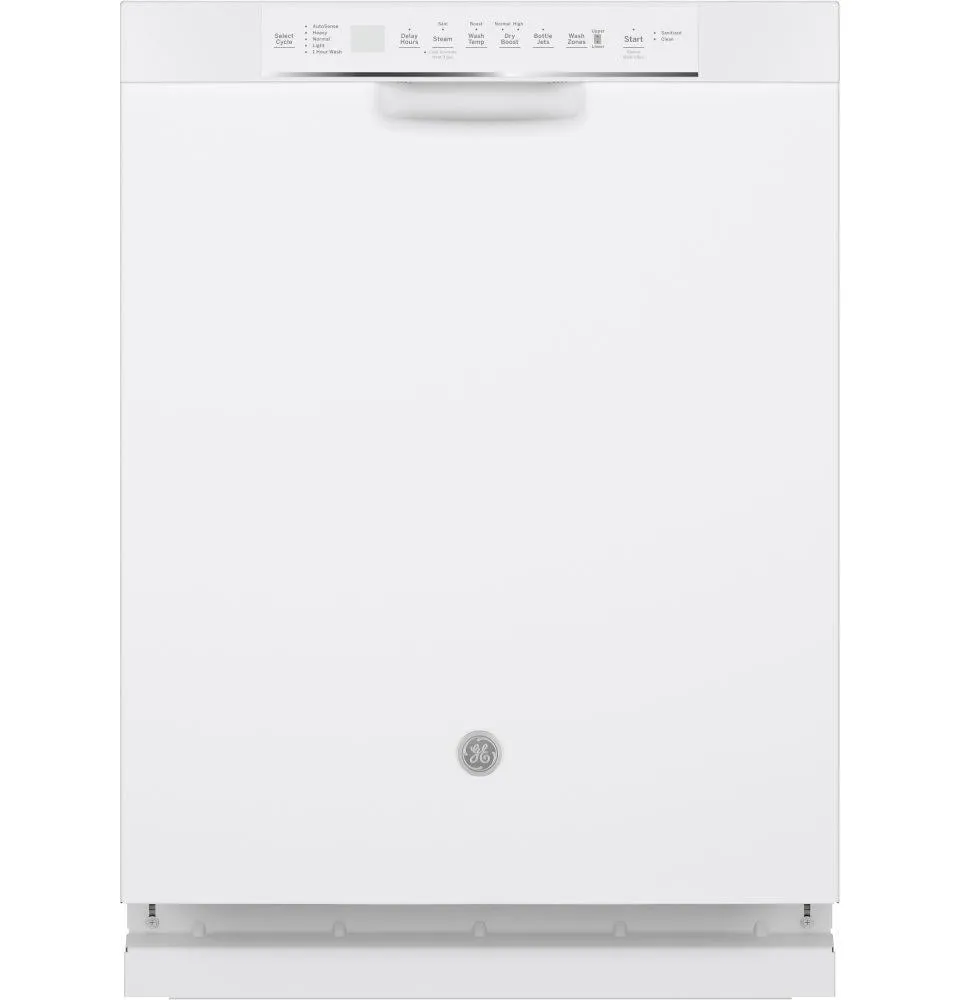 Ge Appliances GDF645SGNWW Ge Front Control With Stainless Steel Interior Dishwasher With Sanitize Cycle & Dry Boost