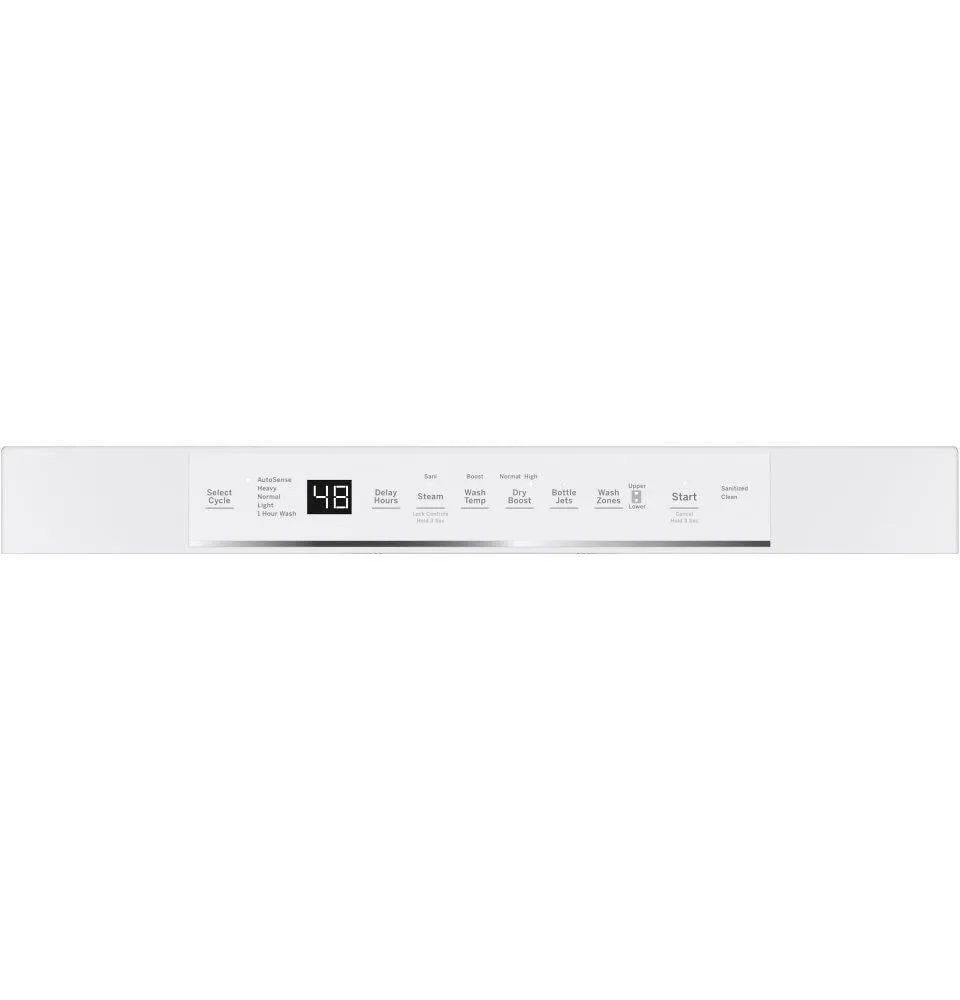 Ge Appliances GDF645SGNWW Ge Front Control With Stainless Steel Interior Dishwasher With Sanitize Cycle & Dry Boost
