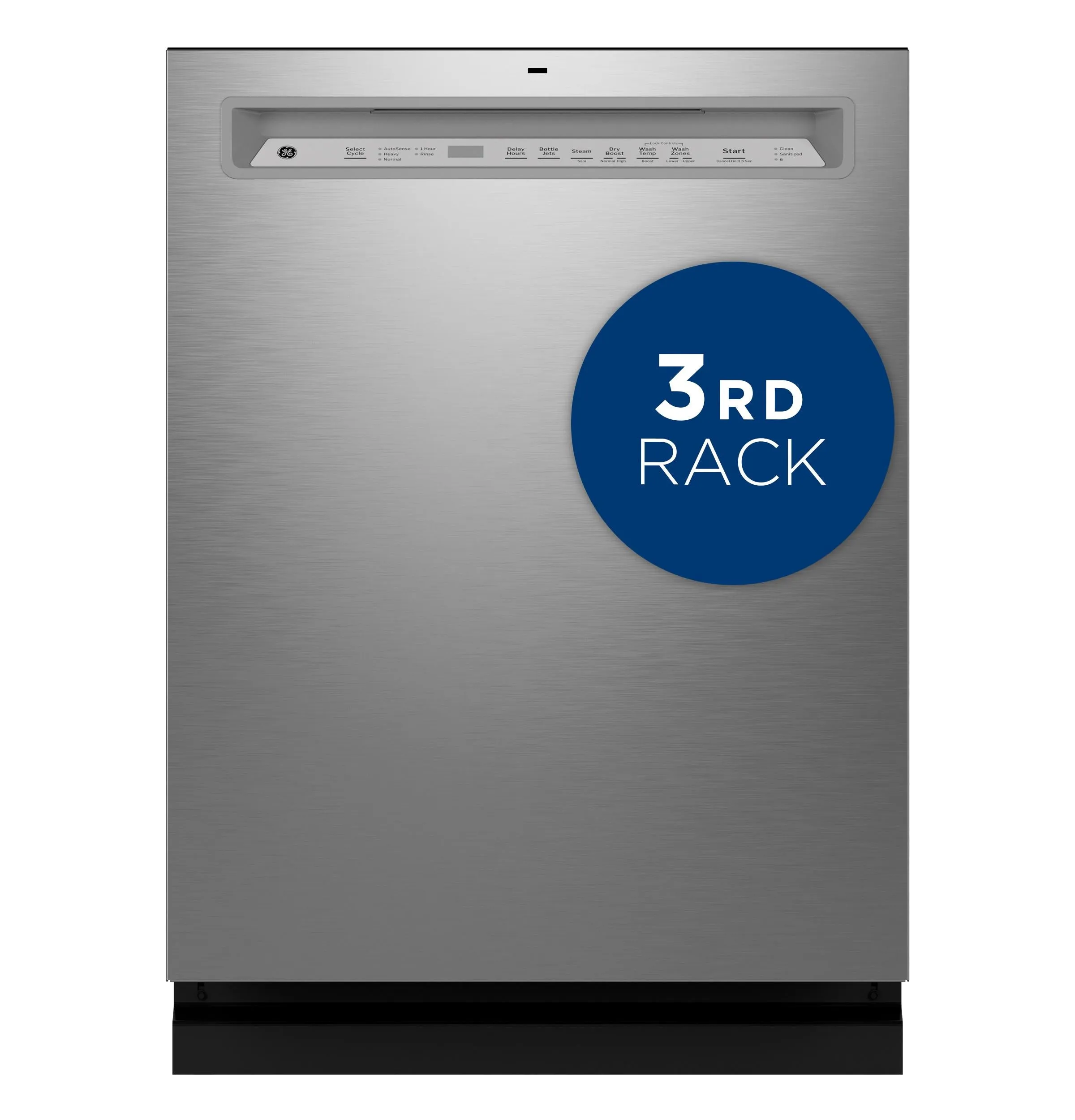 Ge Appliances GDF650SYVFS Ge Front Control With Stainless Steel Interior Dishwasher With Sanitize Cycle