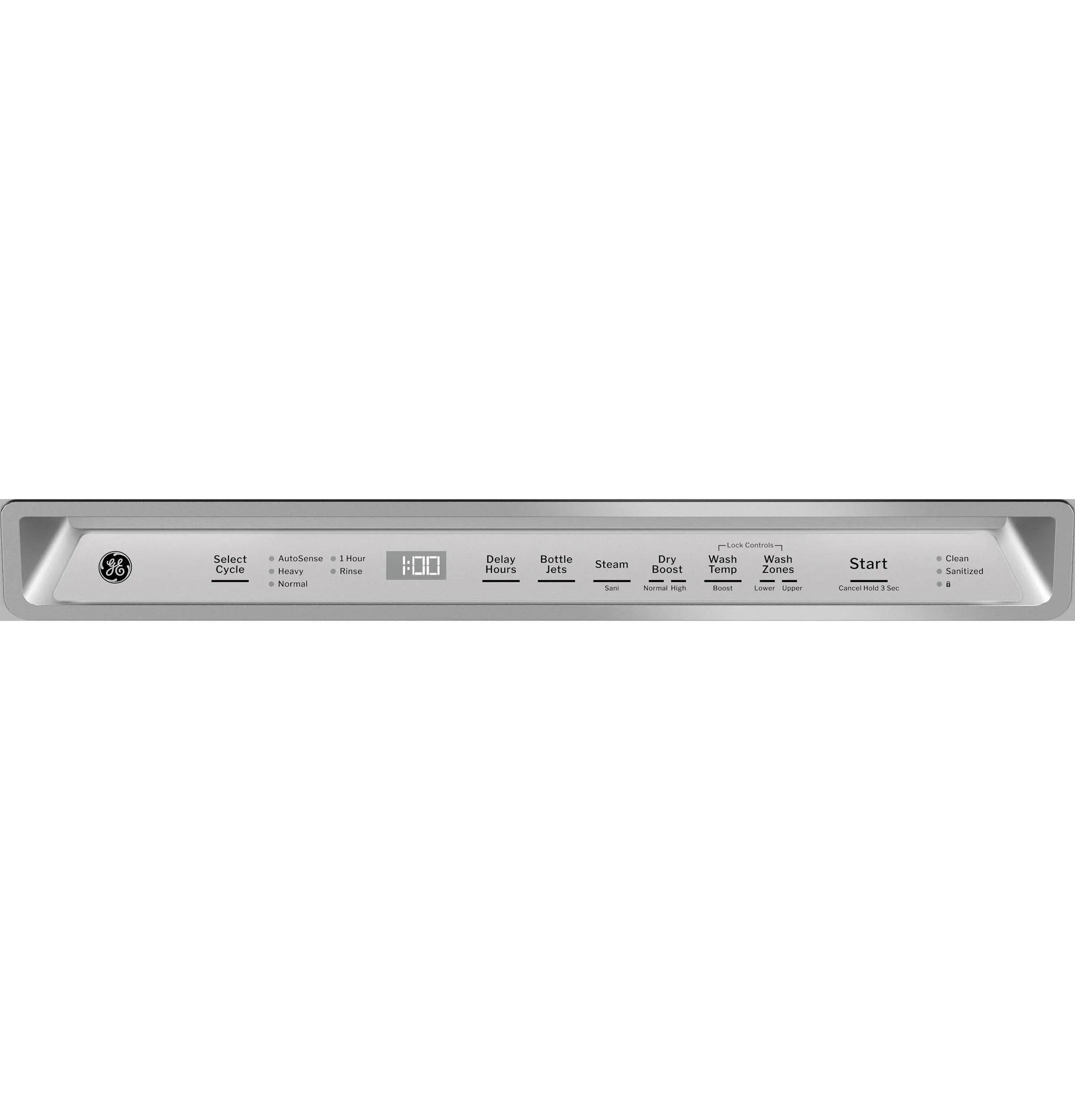 Ge Appliances GDF650SYVFS Ge Front Control With Stainless Steel Interior Dishwasher With Sanitize Cycle