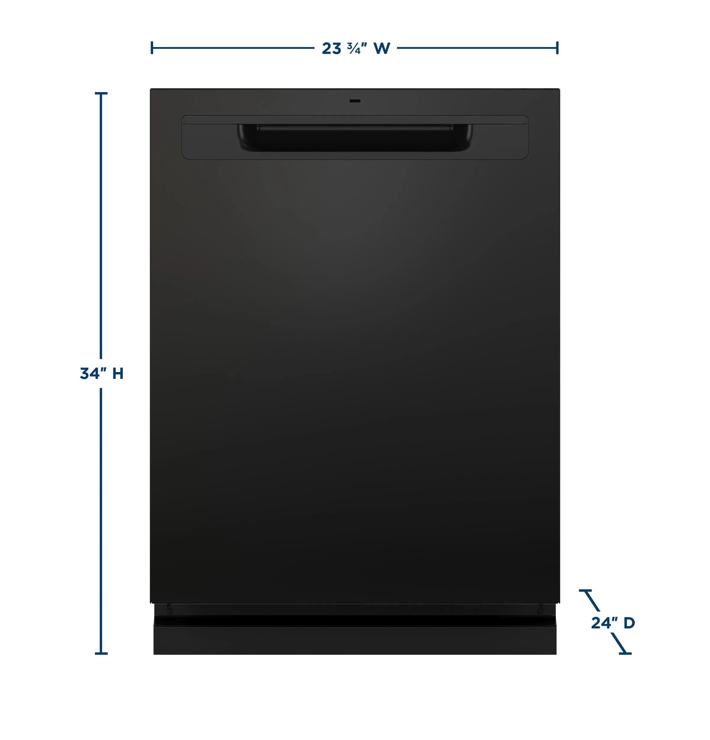 Ge Appliances GDP670SGVBB Ge Top Control With Stainless Steel Interior Dishwasher With Sanitize Cycle