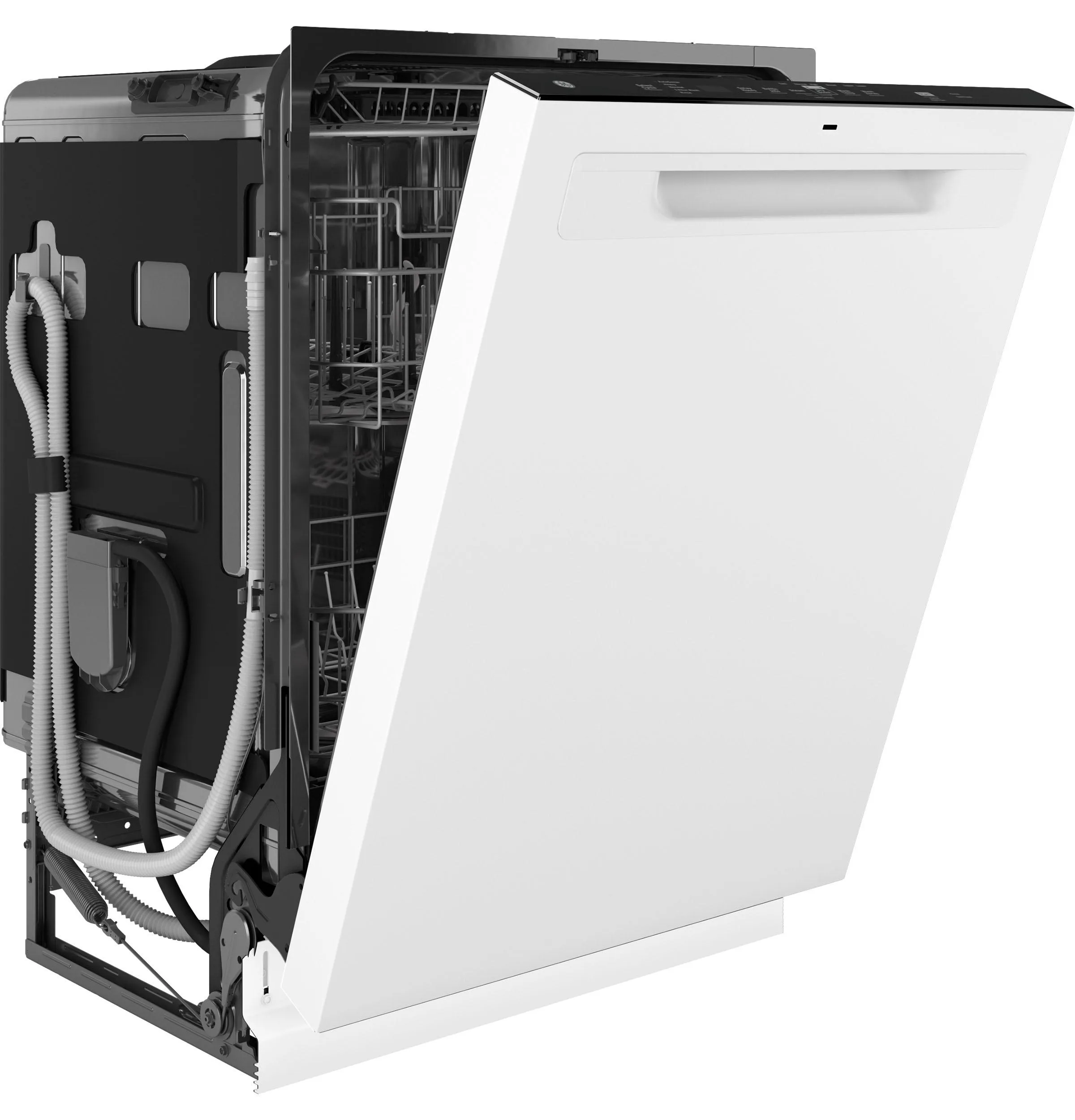 Ge Appliances GDP670SGVWW Ge Top Control With Stainless Steel Interior Dishwasher With Sanitize Cycle