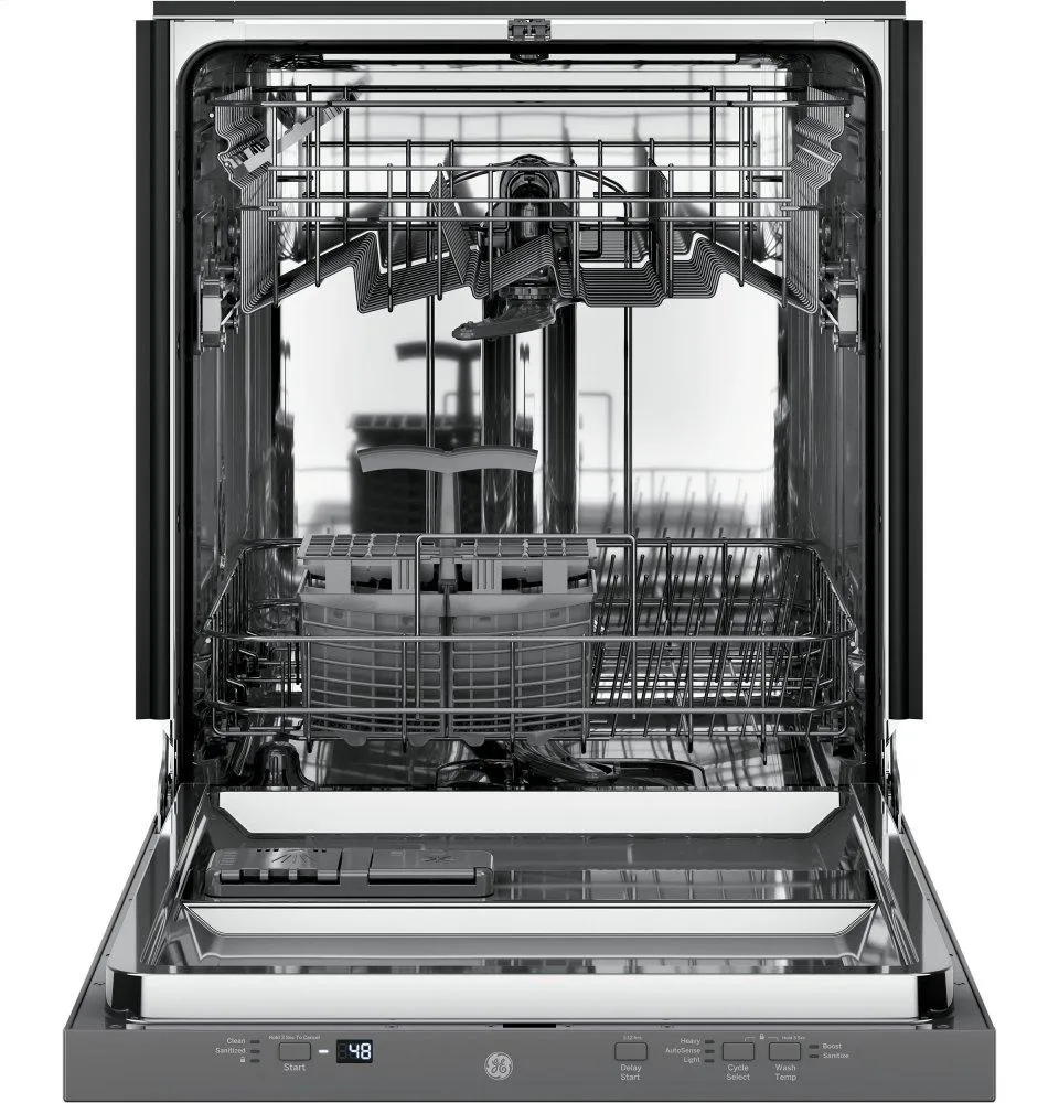 Ge Appliances GDT225SSLSS Ge Ada Compliant Stainless Steel Interior Dishwasher With Sanitize Cycle