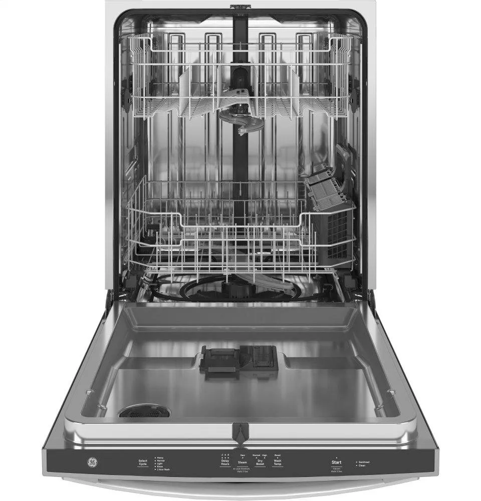 Ge Appliances GDT565SSNSS Ge Top Control With Stainless Steel Interior Dishwasher With Sanitize Cycle & Dry Boost With Fan Assist