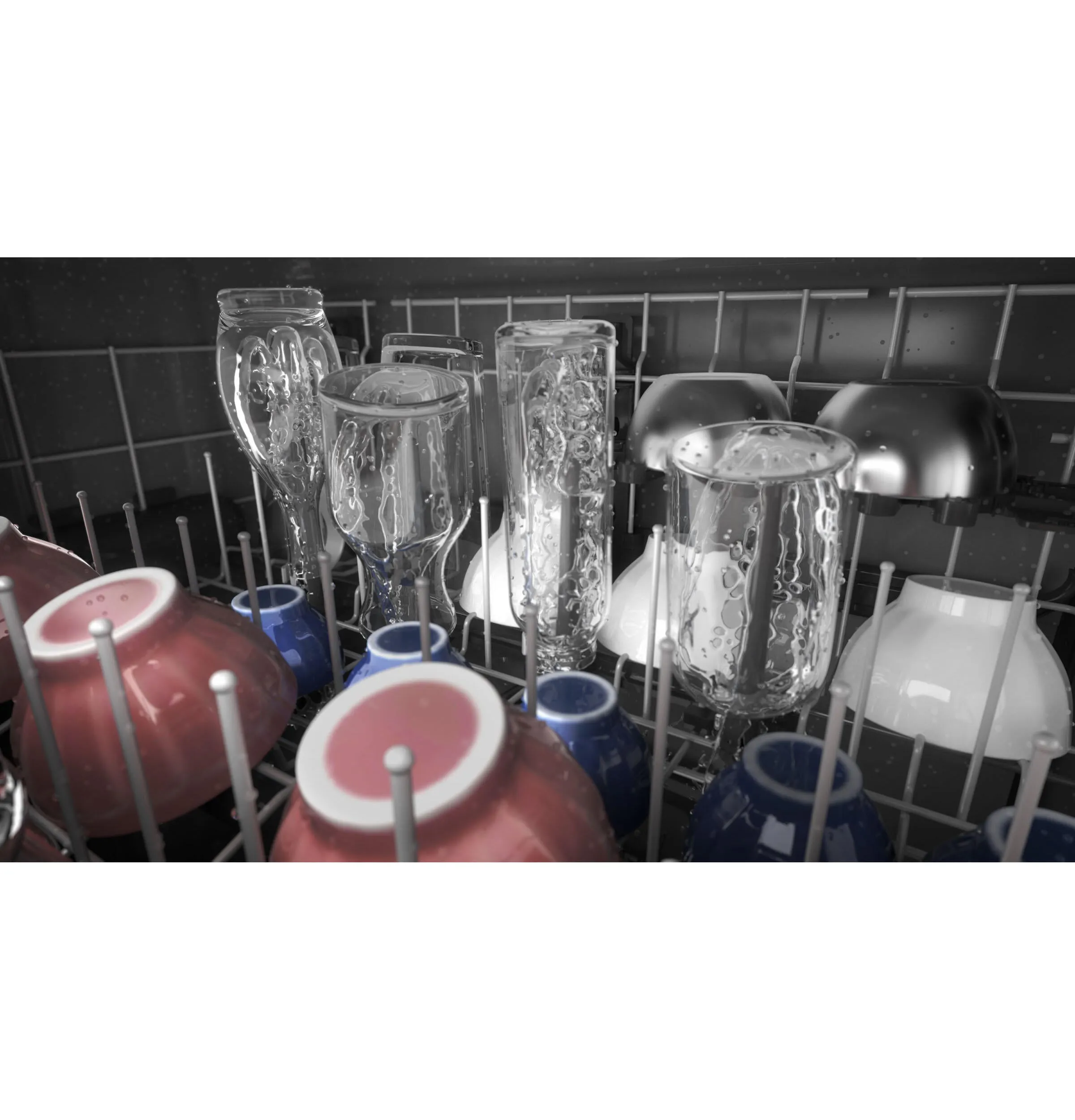 Ge Appliances GDT630PGRBB Ge Top Control With Plastic Interior Dishwasher With Sanitize Cycle & Dry Boost
