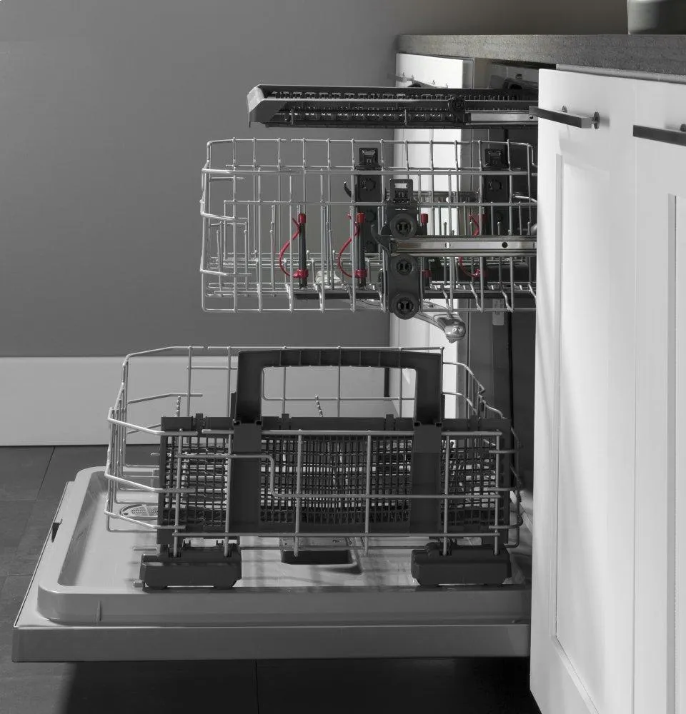 Ge Appliances GDT630PSMSS Ge Top Control With Plastic Interior Dishwasher With Sanitize Cycle & Dry Boost