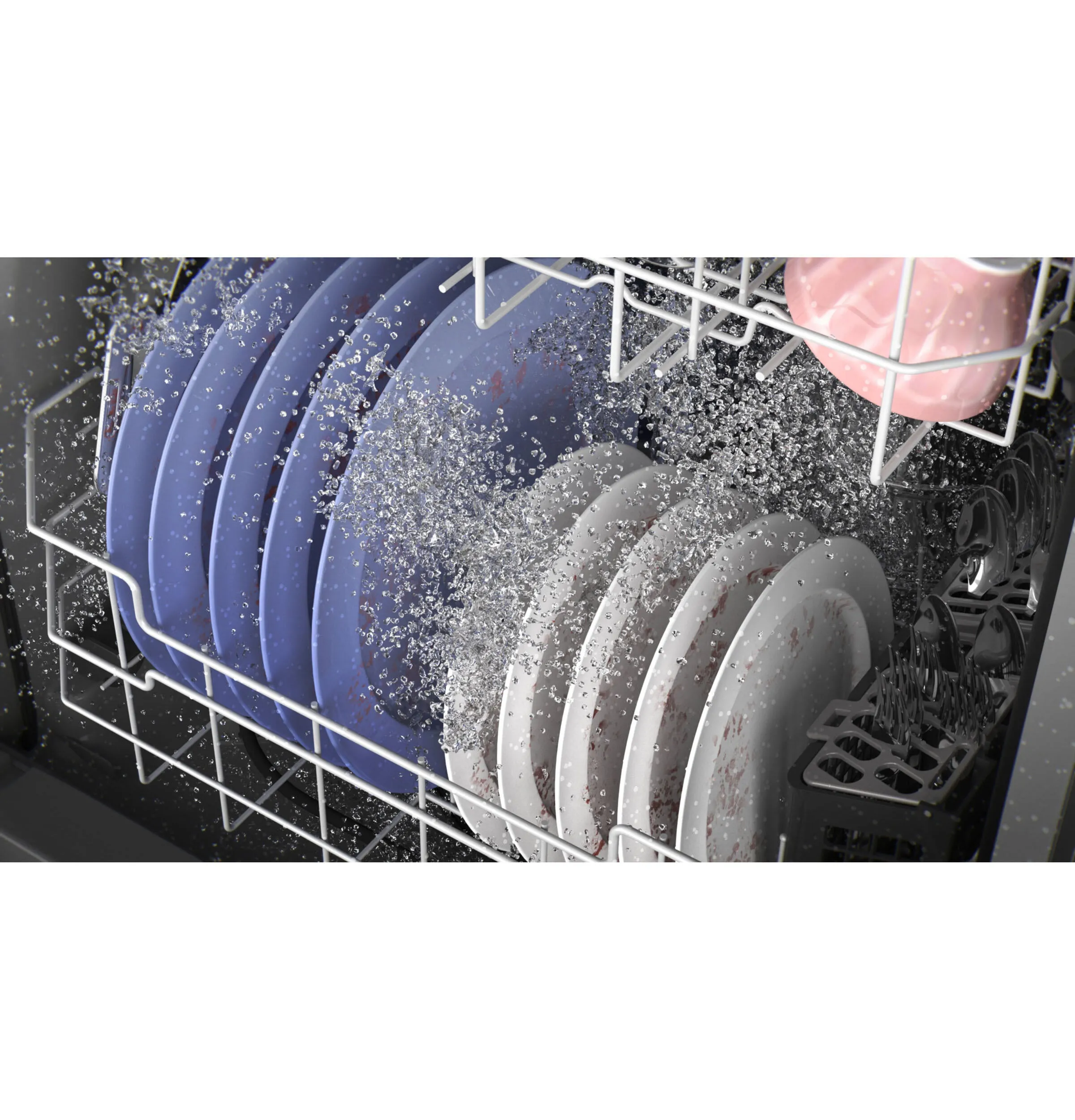 Ge Appliances GDT630PYRFS Ge Top Control With Plastic Interior Dishwasher With Sanitize Cycle & Dry Boost