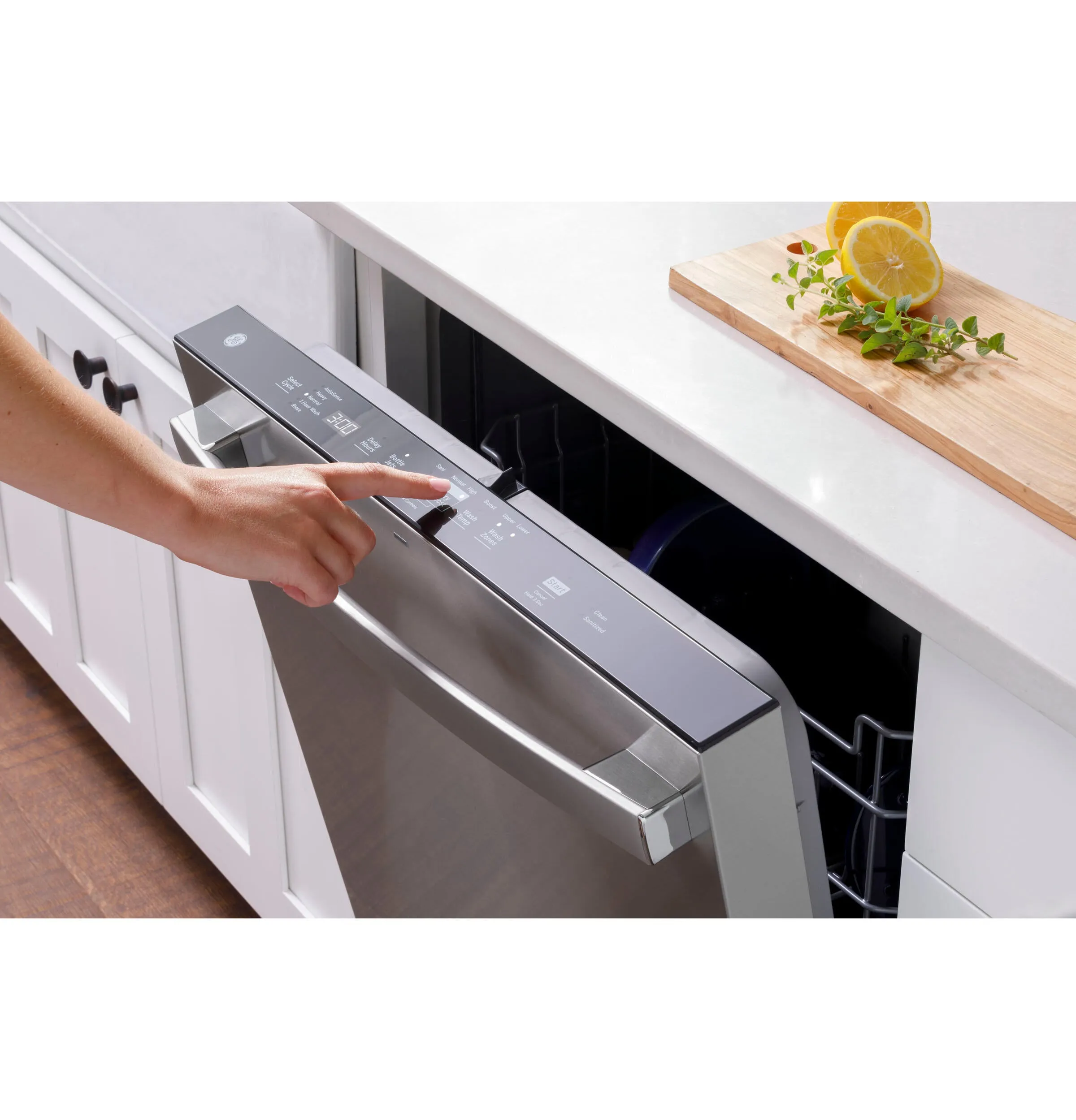 Ge Appliances GDT630PYRFS Ge Top Control With Plastic Interior Dishwasher With Sanitize Cycle & Dry Boost