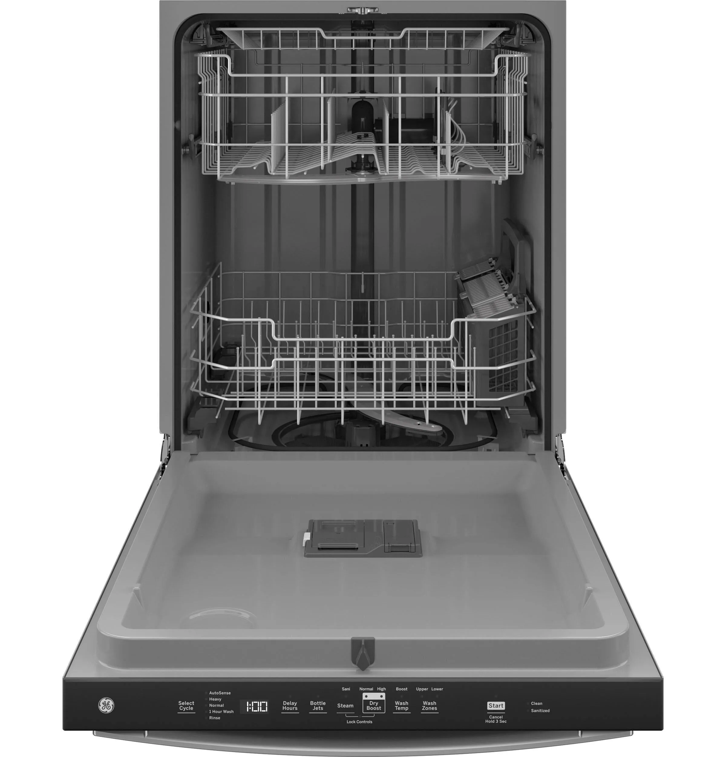 Ge Appliances GDT630PYRFS Ge Top Control With Plastic Interior Dishwasher With Sanitize Cycle & Dry Boost