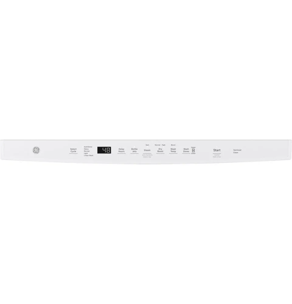 Ge Appliances GDT645SGNWW Ge Top Control With Stainless Steel Interior Dishwasher With Sanitize Cycle & Dry Boost With Fan Assist