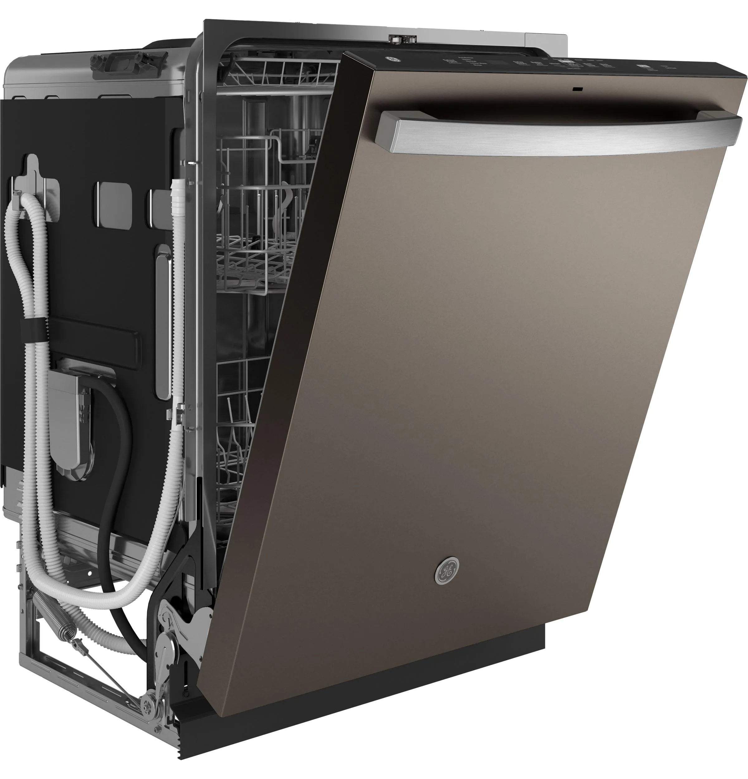 Ge Appliances GDT650SMVES Ge Fingerprint Resistant Top Control With Stainless Steel Interior Dishwasher With Sanitize Cycle