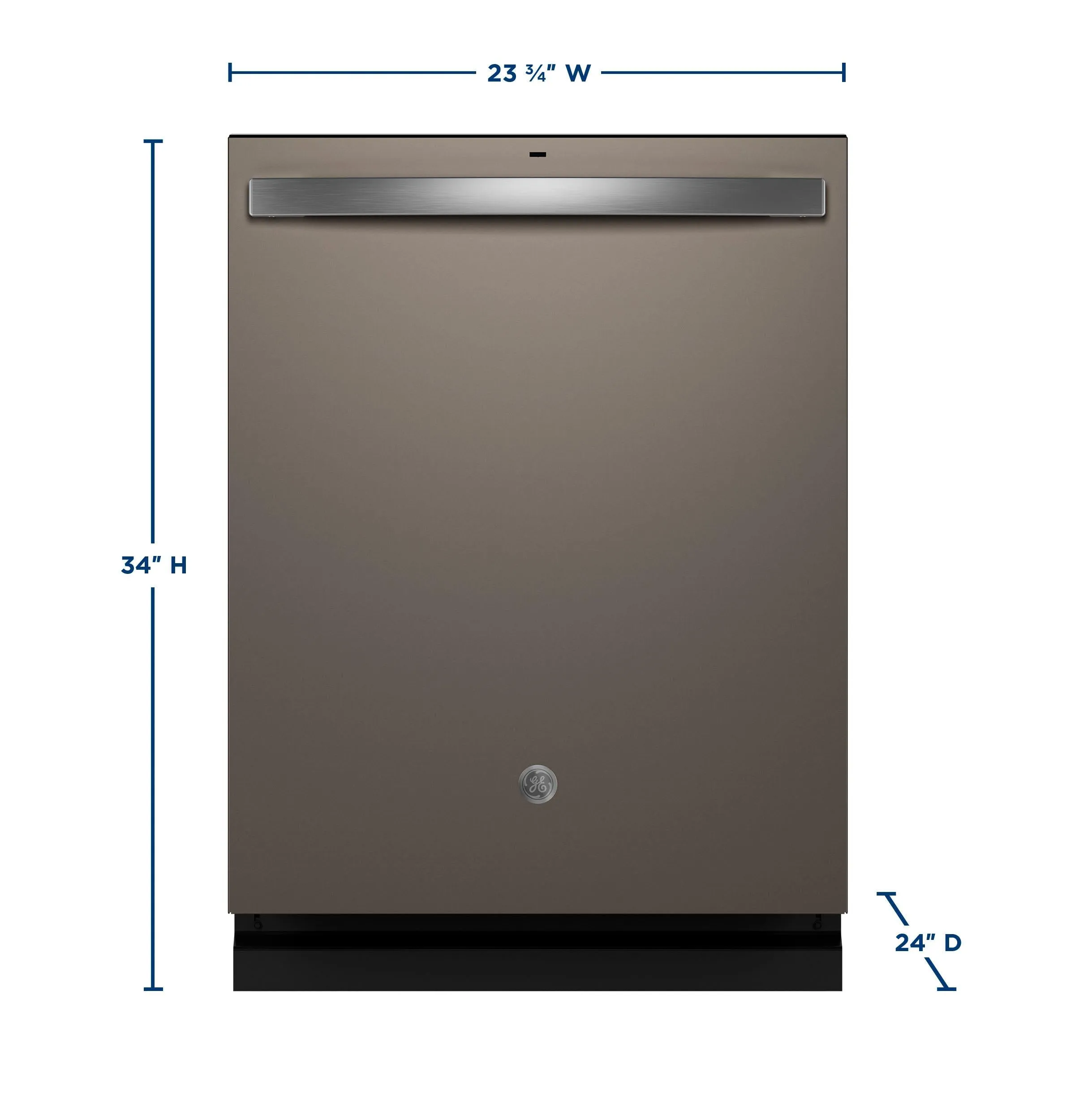 Ge Appliances GDT650SMVES Ge Fingerprint Resistant Top Control With Stainless Steel Interior Dishwasher With Sanitize Cycle