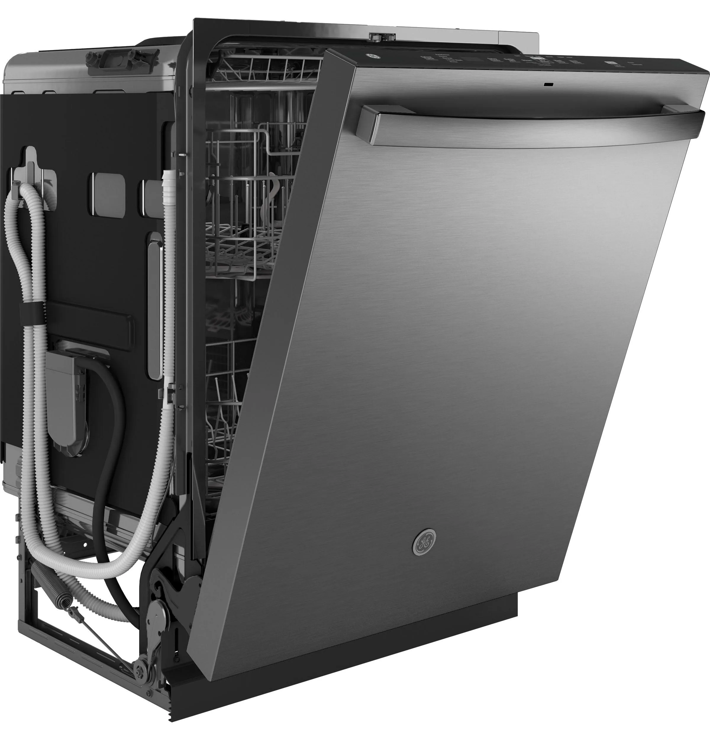 Ge Appliances GDT650SYVFS Ge Fingerprint Resistant Top Control With Stainless Steel Interior Dishwasher With Sanitize Cycle