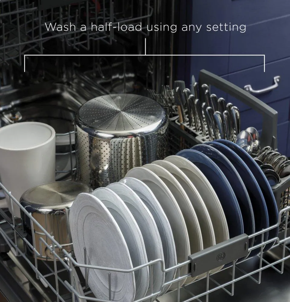 Ge Appliances GDT665SMNES Ge Top Control With Stainless Steel Interior Dishwasher With Sanitize Cycle & Dry Boost With Fan Assist