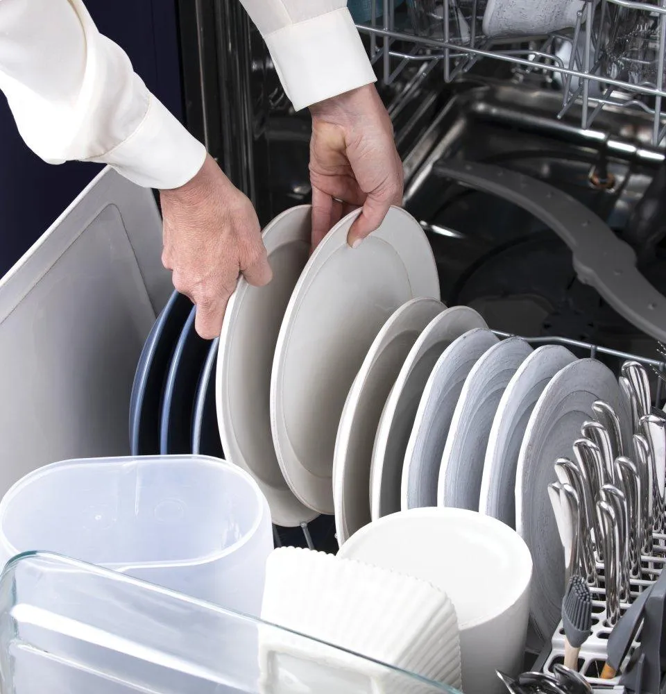 Ge Appliances GDT665SMNES Ge Top Control With Stainless Steel Interior Dishwasher With Sanitize Cycle & Dry Boost With Fan Assist